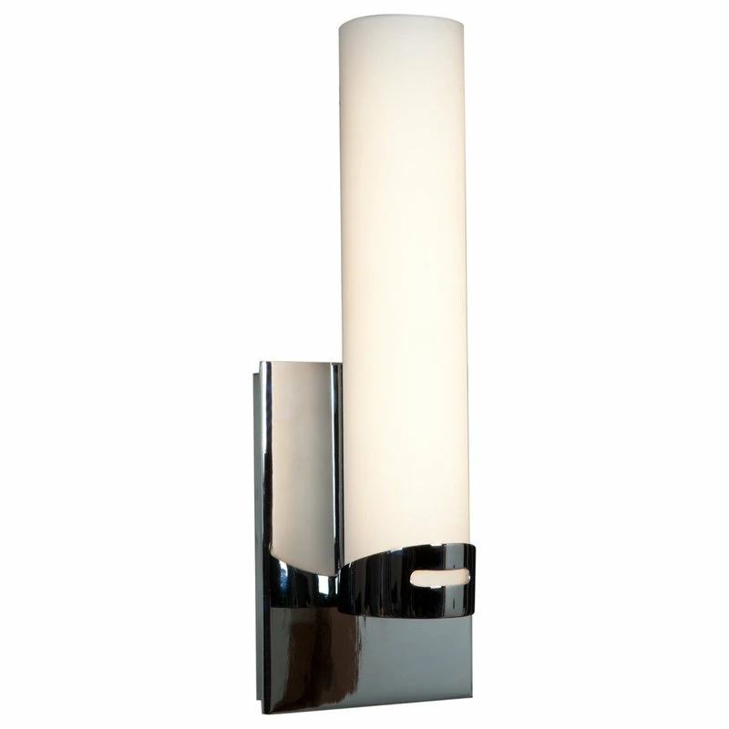 Access Lighting Chic, Wall Sconce, LED, Chrome Finish With Opal Glass Shade 2 Access Lighting Chic, Wall Sconce, LED, Chrome Finish With Opal Glass Shade - Image 2