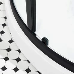 Ove Decors Breeze 32 Shower Kit, Clear Glass Walls And Base, Black -home bar shop 93f11cd90f8fecb4 6934 w800 h800 b0 p0