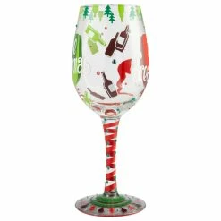 American Glassware "Dreaming Of Wine Christmas" Wine Glass By Lolita 8 American Glassware "Dreaming Of Wine Christmas" Wine Glass By Lolita -home bar shop 945106d90e208138 9609 w800 h800 b1 p0
