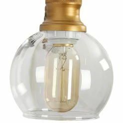 LNC Lighting LNC 5-Lights Farmhouse Matte Black Clear Glass Bell Vanity Light For Bathroom -home bar shop 9791d83a0332b433 5593 w800 h800 b1 p0