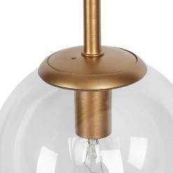 LNC Lighting LNC Modern 3-Light Matte Gold Glass Shade Wall Sconce Fixture 30"H -home bar shop 9941fd62026b89f8 6451 w800 h800 b0 p0