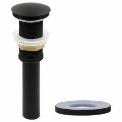 Novatto Credere Artsy Glass Vessel Bath Sink And Drain, Matte Black -home bar shop 9b0162c700be8d9b 3007 w800 h800 b1 p0