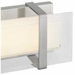 Progress Lighting Miter LED Collection 24" Brushed Nickel Clear Glass Luxe Bath Vanity Light -home bar shop 9fa1b23c0d606185 6564 w800 h800 b1 p0