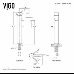 VIGO Simply Silver Glass Vessel Bathroom Sink And Milo Faucet Set -home bar shop a0410c610e9ed95d 7674 w800 h800 b0 p0