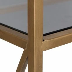 Uniek Blex 2-Shelf Glass And Metal Rolling Bar Cart, Gold 25.75x12.75x31.75 7 Uniek Blex 2-Shelf Glass And Metal Rolling Bar Cart, Gold 25.75x12.75x31.75 -home bar shop a5c103880b846eb4 7393 w800 h800 b0 p0