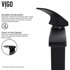 VIGO Simply Silver Glass Vessel Sink And Blackstonian Faucet Set, Matte Black 30 VIGO Simply Silver Glass Vessel Sink And Blackstonian Faucet Set, Matte Black -home bar shop a6d108cb0e9ed98f 2913 w800 h800 b1 p0