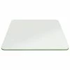 Fab Glass And Mirrors 24 Inch Square Glass 1/2 Thick Flat Polished Tempered Radius Corners