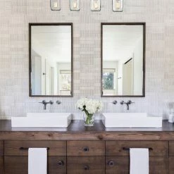 Ecopower Light LLC Mason Jar Glass Wall Sconce Distressed Bath Vanity Lights, 4-Light -home bar shop a741984d0c93565e 6509 w800 h800 b0 p0