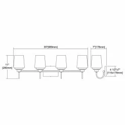 Elk Home Bakersfield 4-Light Vanity Light, Light Wood With Clear Glass 12 Elk Home Bakersfield 4-Light Vanity Light, Light Wood With Clear Glass -home bar shop a7518e230f189262 3398 w800 h800 b1 p0