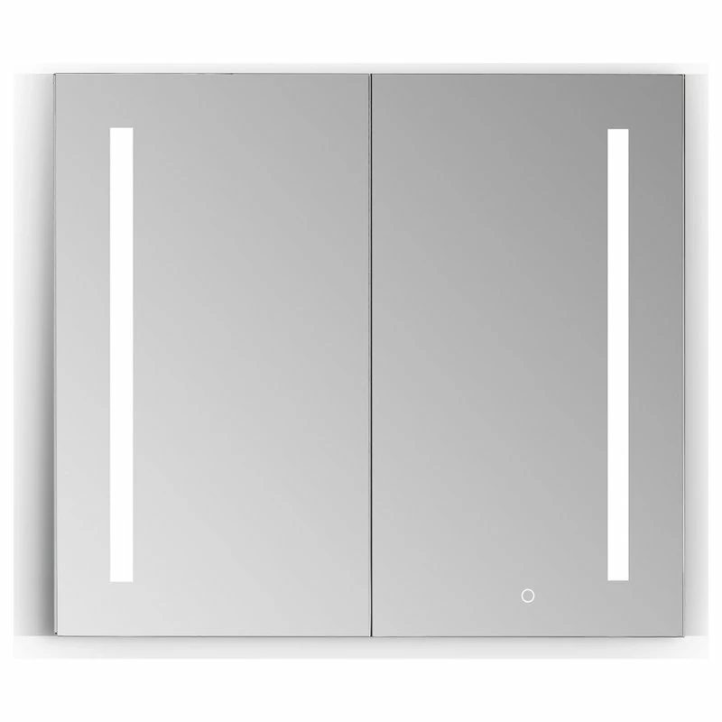 Altair Catola 36" Clear Glass Surface-Mount/Recessed LED Mirror Medicine Cabinet 1 Altair Catola 36" Clear Glass Surface-Mount/Recessed LED Mirror Medicine Cabinet