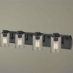 Destination Lighting Industrial Seeded Glass Bathroom Light Bronze 4 Lt -home bar shop abf173d909e521a2 7741 w800 h800 b0 p0