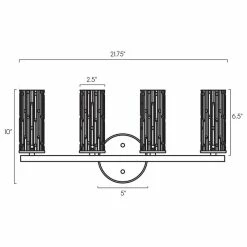 Kira Home Ophelia 22" Bathroom Light, Cylinder Hand Cut Glass Shades -home bar shop b1b1dce10d51aefd 8442 w800 h800 b1 p0
