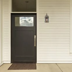 Kira Home Rochester 13.5" Indoor Outdoor Wall Sconce, Cylinder Glass Shade -home bar shop b521e5900349750b 8440 w800 h800 b0 p0