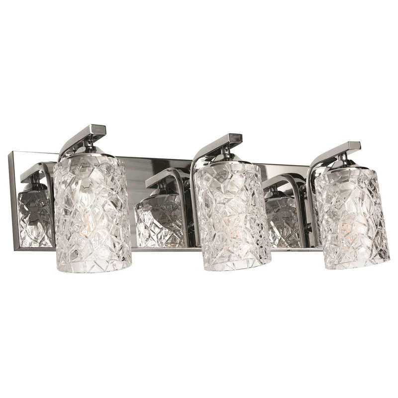 AFX, Inc. Annabel, 3-Light Vanity, Polished Chrome Finish/Clear Glass 2 AFX, Inc. Annabel, 3-Light Vanity, Polished Chrome Finish/Clear Glass - Image 2