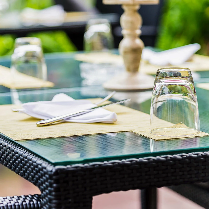 Fab Glass And Mirror Rectangle Glass Table Top 3/8" Thick Tempered Pencil Polish, 34 X 24 Inch 5 Fab Glass And Mirror Rectangle Glass Table Top 3/8" Thick Tempered Pencil Polish, 34 X 24 Inch - Image 5