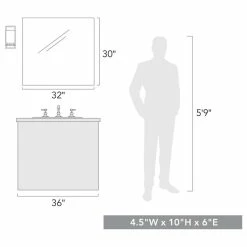 Golden Lighting Monroe 1-Light Wall Sconce, Black With Clear Glass -home bar shop ba11f19801730f45 5278 w800 h800 b1 p0