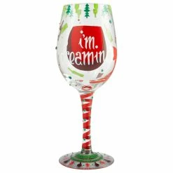 American Glassware "Dreaming Of Wine Christmas" Wine Glass By Lolita 9 American Glassware "Dreaming Of Wine Christmas" Wine Glass By Lolita -home bar shop bb617a330e20813e 9609 w800 h800 b1 p0