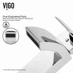 VIGO Crystalline Glass Vessel Sink And Duris Vessel Faucet -home bar shop c14116780e9eda16 2913 w800 h800 b0 p0