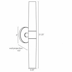 Kira Home Duo 21" Wall Sconce, Frosted Opal Glass Shades For Bathroom/ -home bar shop c2f1c0050fa9aaf7 8698 w800 h800 b1 p0