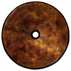 Eden Bath - Vessel Sinks Brown Reflections Glass Vessel Sink -home bar shop c3b172dc0e5eada1 5977 w800 h800 b1 p0