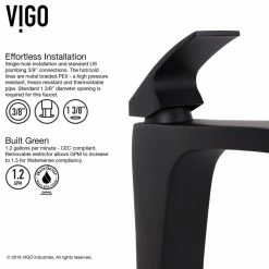 VIGO Simply Silver Glass Vessel Sink And Blackstonian Faucet Set, Matte Black 29 VIGO Simply Silver Glass Vessel Sink And Blackstonian Faucet Set, Matte Black -home bar shop c3c14dea0e9ed98c 2913 w800 h800 b1 p0