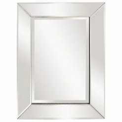 Delacora HE-68034 Camden 24" X 18" Luxe Contemporary All Glass - Mirrored