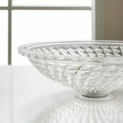 Vinnova Glass Circular Vessel Bathroom Sink Without Faucet, Crystalline Clear -home bar shop c4f1cd7201c58461 1432 w800 h800 b0 p0