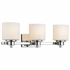 CHLOE Lighting, Inc. Solbi 3-Light Chrome Finish Bath Vanity Wall Fixture White Alabaster Glass 24" -home bar shop c50156ba066f1a8a 2212 w800 h800 b1 p0