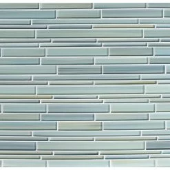 Rocky Point Tile Co Reflections Hand Painted Linear Glass Mosaic Tile, 12"x12" -home bar shop c501a87007bdbcd1 1645 w800 h800 b0 p0