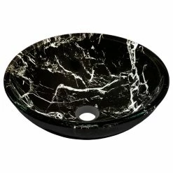 Novatto Pallina Glass Vessel Sink