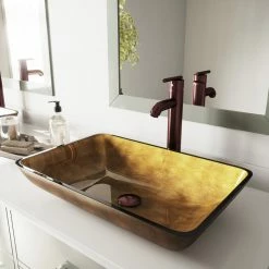 VIGO Rectangular Copper Glass Vessel Bathroom Sink -home bar shop cc51468e0e9ed93d 6864 w800 h800 b0 p0