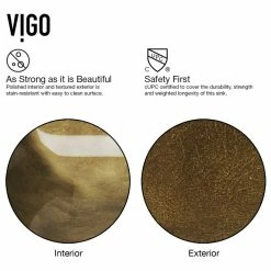 VIGO Rectangular Copper Glass Vessel Bathroom Sink -home bar shop cd212ea50e9ed944 6864 w800 h800 b1 p0