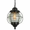 LALUZ Traditional Glass Outdoor Hanging Pendant Lighting