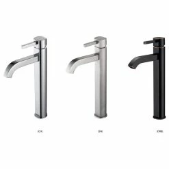 Kraus USA, Inc. Glass Vessel Sink, Bathroom Ramus Faucet, PU Drain, Mounting Ring, Chrome -home bar shop d07184af00e5e635 3087 w800 h800 b1 p0