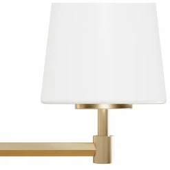 Hunter Fan Company Nolita Alturas Gold, Cased White Glass Glass 3 Light Vanity Wall -home bar shop d1017f70039ba4df 0747 w800 h800 b1 p0