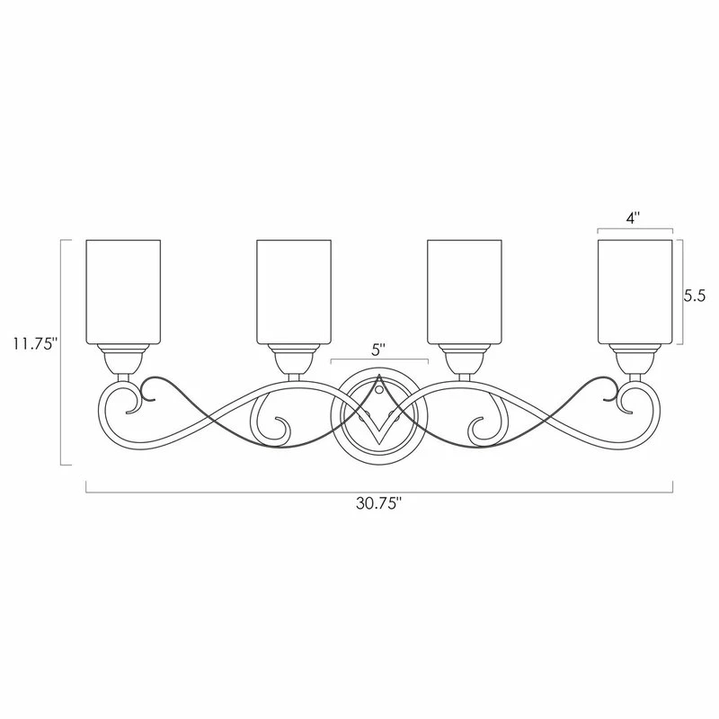 Kira Home Villa 31" Bathroom Light, Amber Frosted Glass Shades, Oil Rubbed 7 Kira Home Villa 31" Bathroom Light, Amber Frosted Glass Shades, Oil Rubbed - Image 7