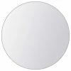 Vida XL International B.V. VidaXL 8x Mirror Tiles Round Glass Wall Mirror Home Decor Bathroom Bedroom