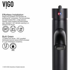 VIGO Russet Glass Vessel Sink And Seville Faucet Set, Matte Black Finish 29 VIGO Russet Glass Vessel Sink And Seville Faucet Set, Matte Black Finish -home bar shop d571ea3a0e9ed9d8 2984 w800 h800 b1 p0