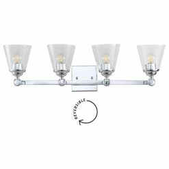 JONATHAN Y Marion Hurricane Metal, Glass Vanity Light, Chrome, 4-Light -home bar shop d61101d8037e5d63 9310 w800 h800 b1 p0