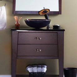 Novatto Occaso Glass Vessel Sink -home bar shop d651a67b0e569206 3537 w800 h800 b0 p0