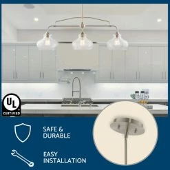 Kira Home Harlow 37.5" Farmhouse / Schoolhouse Island Light, Glass Shades 11 Kira Home Harlow 37.5" Farmhouse / Schoolhouse Island Light, Glass Shades -home bar shop d881527900d397c6 2010 w800 h800 b0 p0