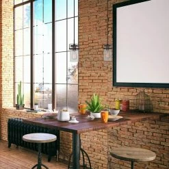 Kira Home Wyer 8" / Farmhouse Pendant Light, Glass Cylinder Shade, Dimmable -home bar shop da612d1400c3d694 8428 w800 h800 b0 p0