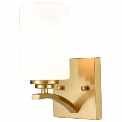 Moose.lighting San Remo Modern Wall Sconce Set Of 2 Cylinder Frosted Glass Shade -home bar shop de21d0b501622096 8204 w800 h800 b1 p0