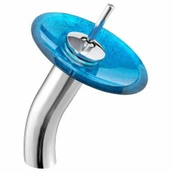 Swiss Madison Cascade Rectangular Glass Vessel Sink With Faucet, Ocean Blue 20 Swiss Madison Cascade Rectangular Glass Vessel Sink With Faucet, Ocean Blue -home bar shop de41f12500a55d99 7455 w800 h800 b1 p0