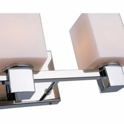 Woodbridge Lighting Inc. Woodbridge Lighting Langston 3-Light Bath LED, Opal Square Glass -home bar shop de8178530cfa8739 1901 w800 h800 b0 p0