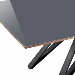 Armen Living Maine Contemporary Gray Glass 5 Piece Metal Dining Set SETURDIMAOR -home bar shop df11d3b50196fb86 6164 w800 h800 b0 p0