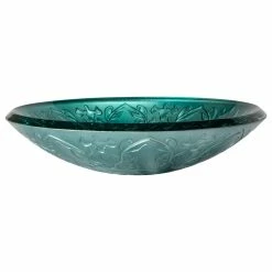 Eden Bath - Vessel Sinks Teal Glass Vessel Sink With Embossed Pattern 8 Eden Bath - Vessel Sinks Teal Glass Vessel Sink With Embossed Pattern -home bar shop df8129270f8a029a 7853 w800 h800 b1 p0