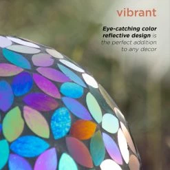 Alpine Corporation Indoor/Outdoor Glass Mosaic Gazing Globe Yard Decoration 11 Alpine Corporation Indoor/Outdoor Glass Mosaic Gazing Globe Yard Decoration -home bar shop e071c98f0ebef643 3490 w800 h800 b0 p0