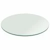 Fab Glass And Mirror Glass Table Top: 23 Inch Round 1/4 Inch Thick Flat Polish Tempered