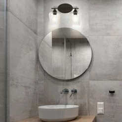 JONATHAN Y Jayne 1-Light Iron/Glass Cottage LED Vanity Light, Oil Bronze, Width: 15.75" 16 JONATHAN Y Jayne 1-Light Iron/Glass Cottage LED Vanity Light, Oil Bronze, Width: 15.75" -home bar shop e401cd1303c9bc92 0360 w800 h800 b0 p0